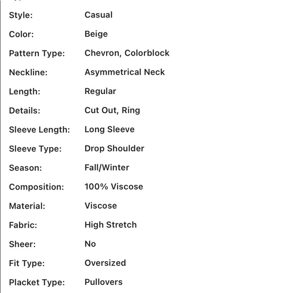 Super cute woman sweater true to size - Picture 7 of 7